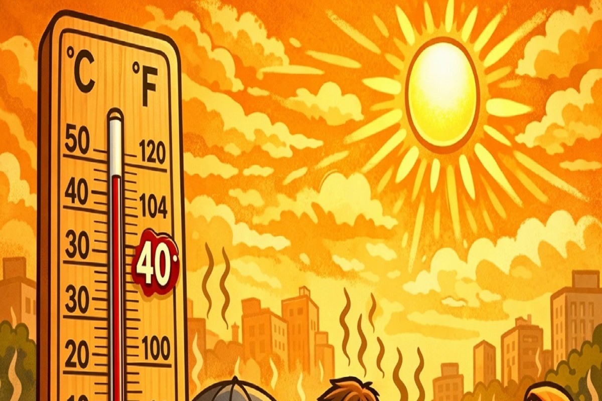 गुजरात में भीषण गर्मी, राजकोट में पारा @42 डिग्री