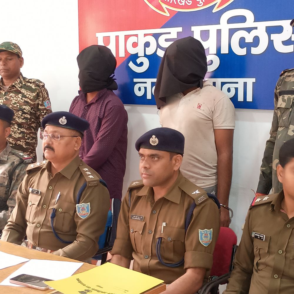 होली के दिन जमीन कारोबारी की हुई थी हत्या:पाकुड़ पुलिस ने दो आरोपियों को दबोचा, सोनाजोड़ी सदर अस्पताल से हुई गिरफ्तारी