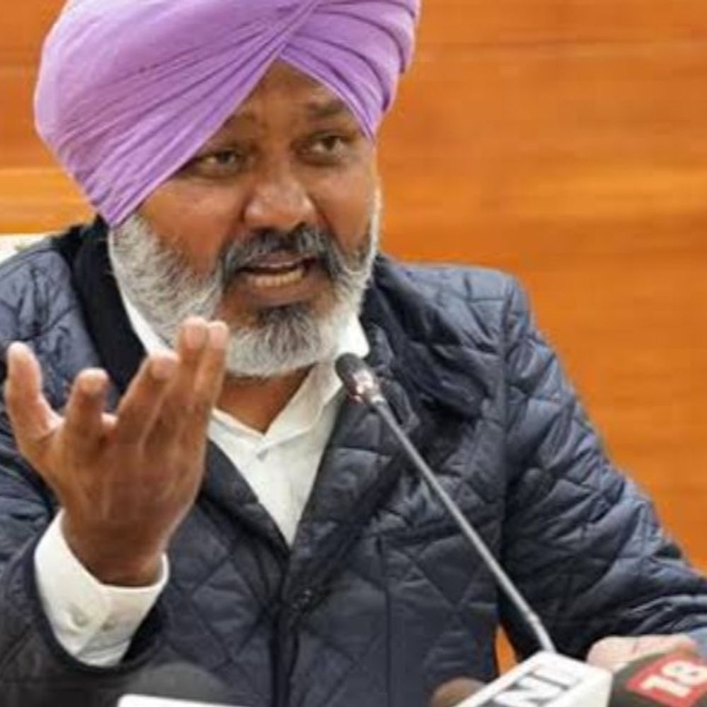 डीएम सुसाइड पर पंजाब वित्त मंत्री हरपाल सिंह चीमा बोले:भुल्लर ने निष्पक्ष जांच के लिए दिया इस्तीफा, परिवार से इंतजार करने की अपील