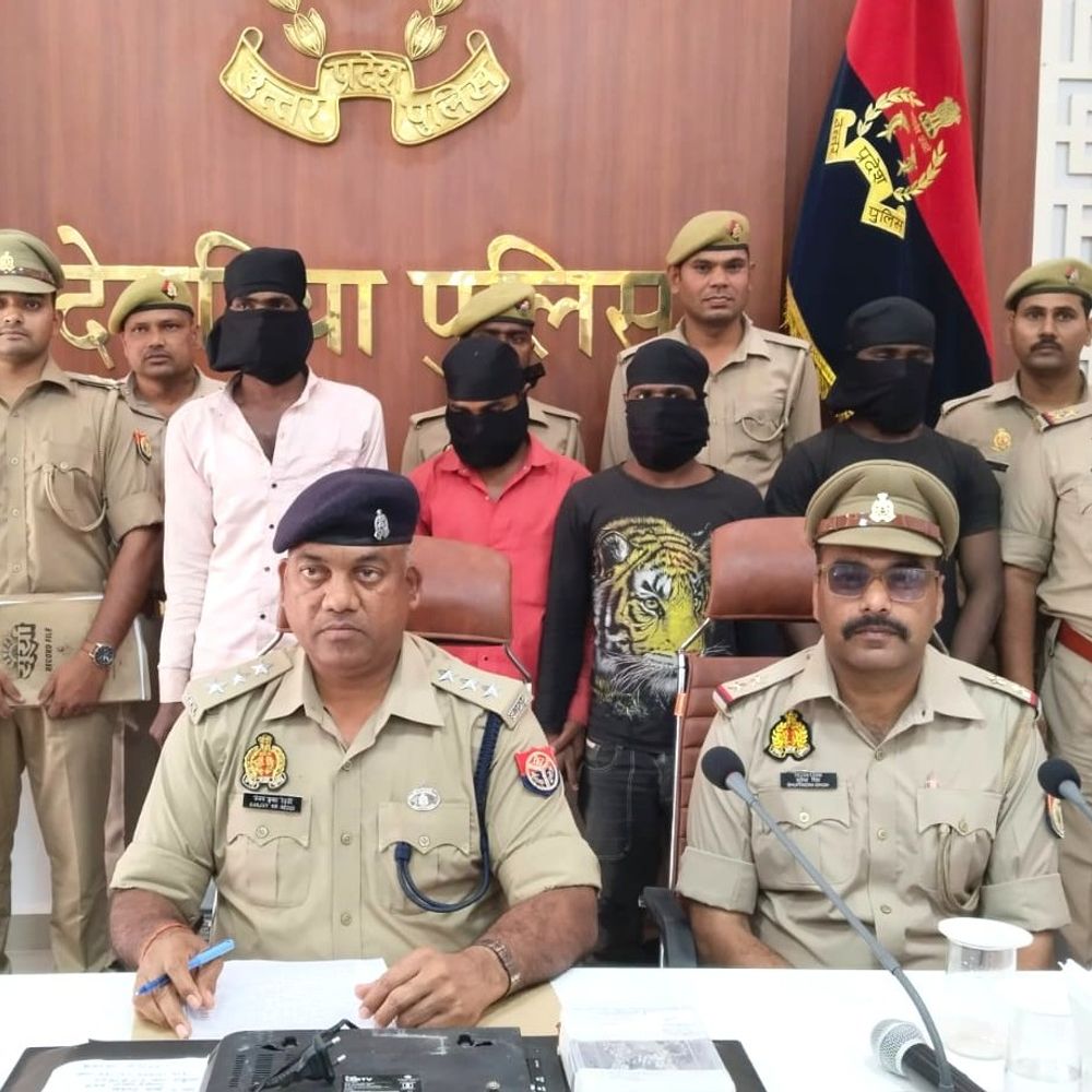 पुलिस ने चोरी करने वाला गिरोह पकड़ा:दिन में कबाड़ बीनते, रात में करते थे चोरी; 5 आरोपी गिरफ्तार