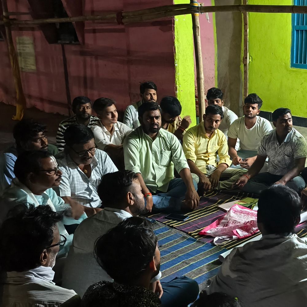 जगदीशपुर में रामनवमी शोभायात्रा की बैठक:प्रचार-प्रसार तेज करने, जिम्मेदारियां बांटने का निर्णय