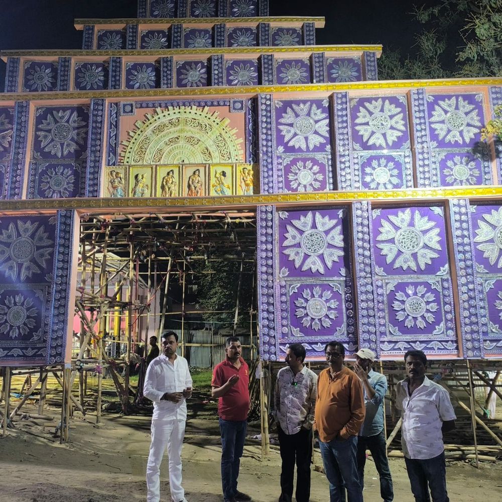 कटिहार के ललियाही मंदिर में चैत्र नवरात्रि:दूसरे दिन मां ब्रह्मचारिणी की पूजा, असम के गुवाहाटी से आचार्य पंडित आए