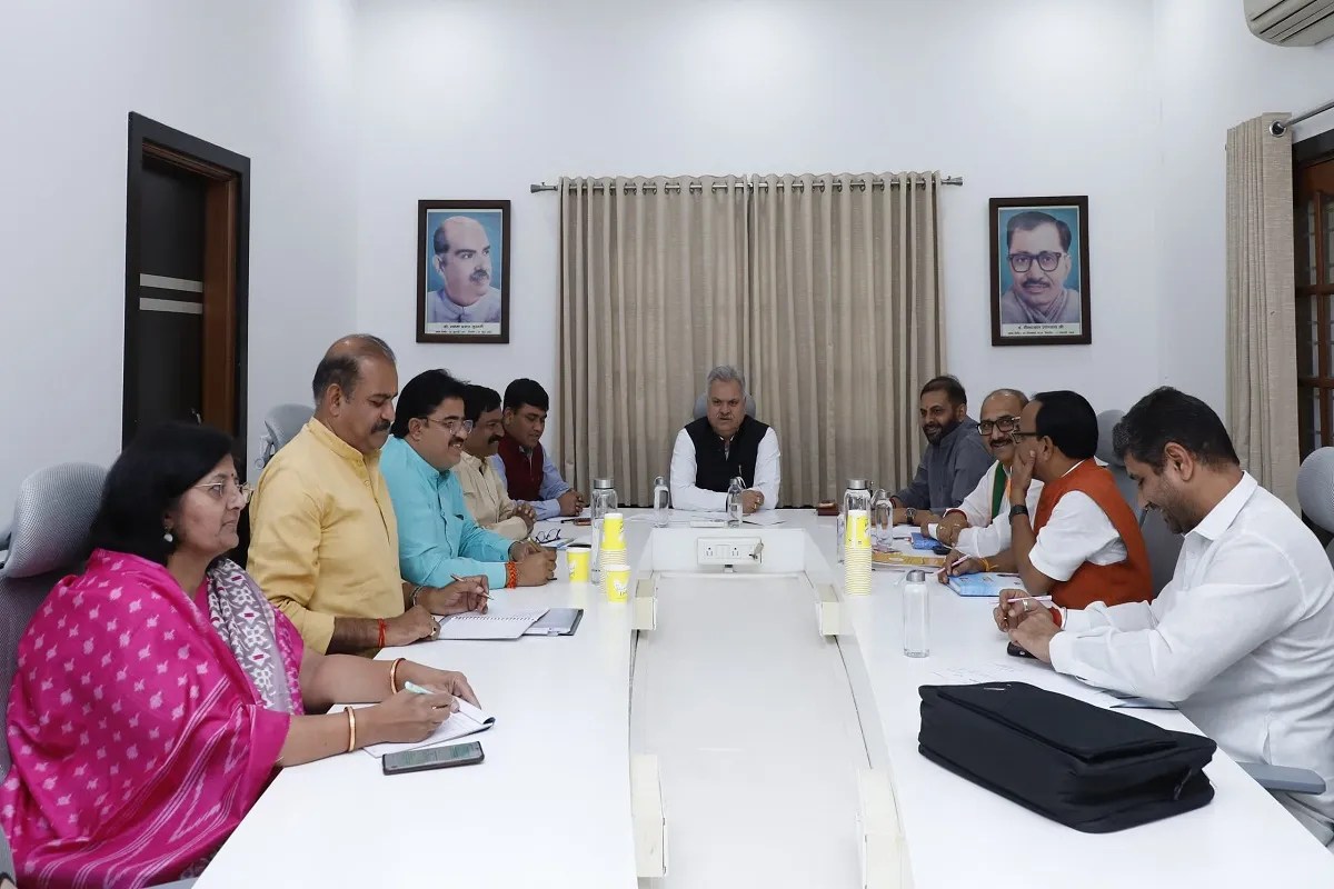 Raipur: दीनदयाल उपाध्याय प्रशिक्षण महाभियान 2026 की कार्ययोजना पर बीजेपी ने की चर्चा