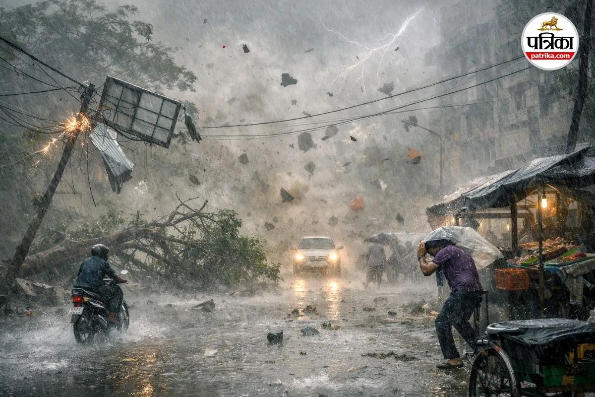 CG Weather Update Today: Storms and Rain Expected Across the State, Thunderstorms and Lightning Likely Today as Temperatures Set to Drop