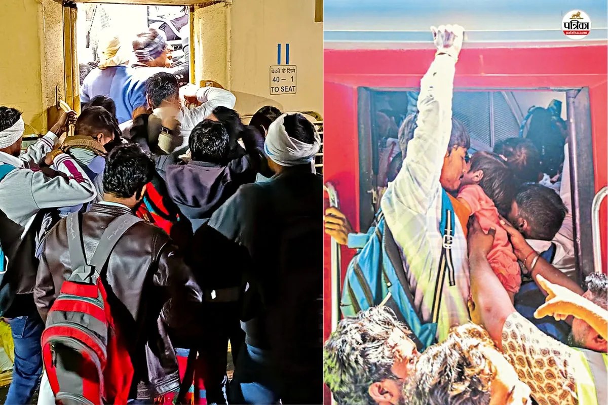 Jaipur: ट्रेनों में ऑफ सीजन में ओवर क्राउड…कंफर्म सीट का टोटा, स्लीपर में 100 पार वेटिंग, तत्काल कोटे पर टिकी उम्मीदें