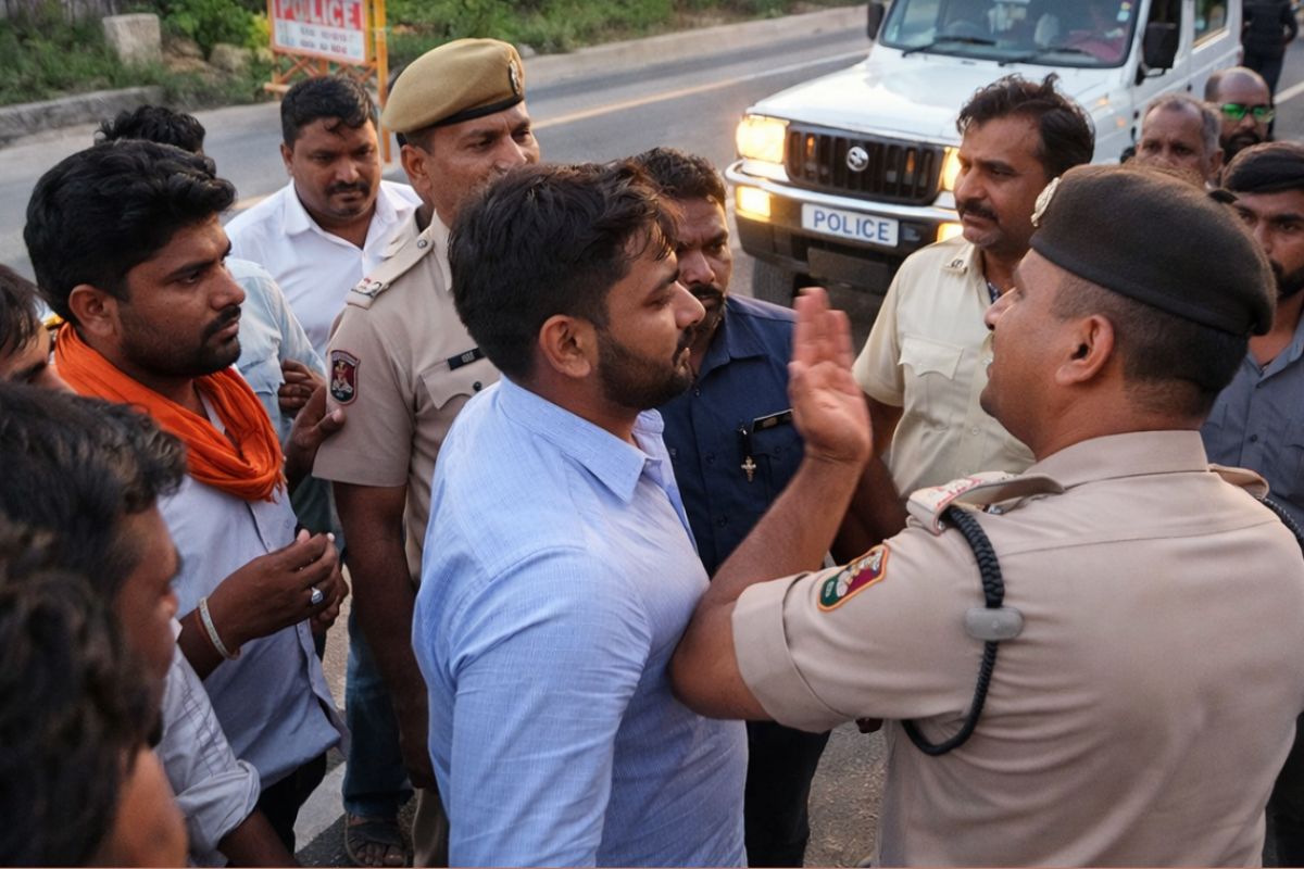 Rajasthan: नाकाबंदी के दौरान BJP MLA के भतीजे को रोका, पुलिस पर थप्पड़ जड़ने का आरोप; गरमाया माहौल