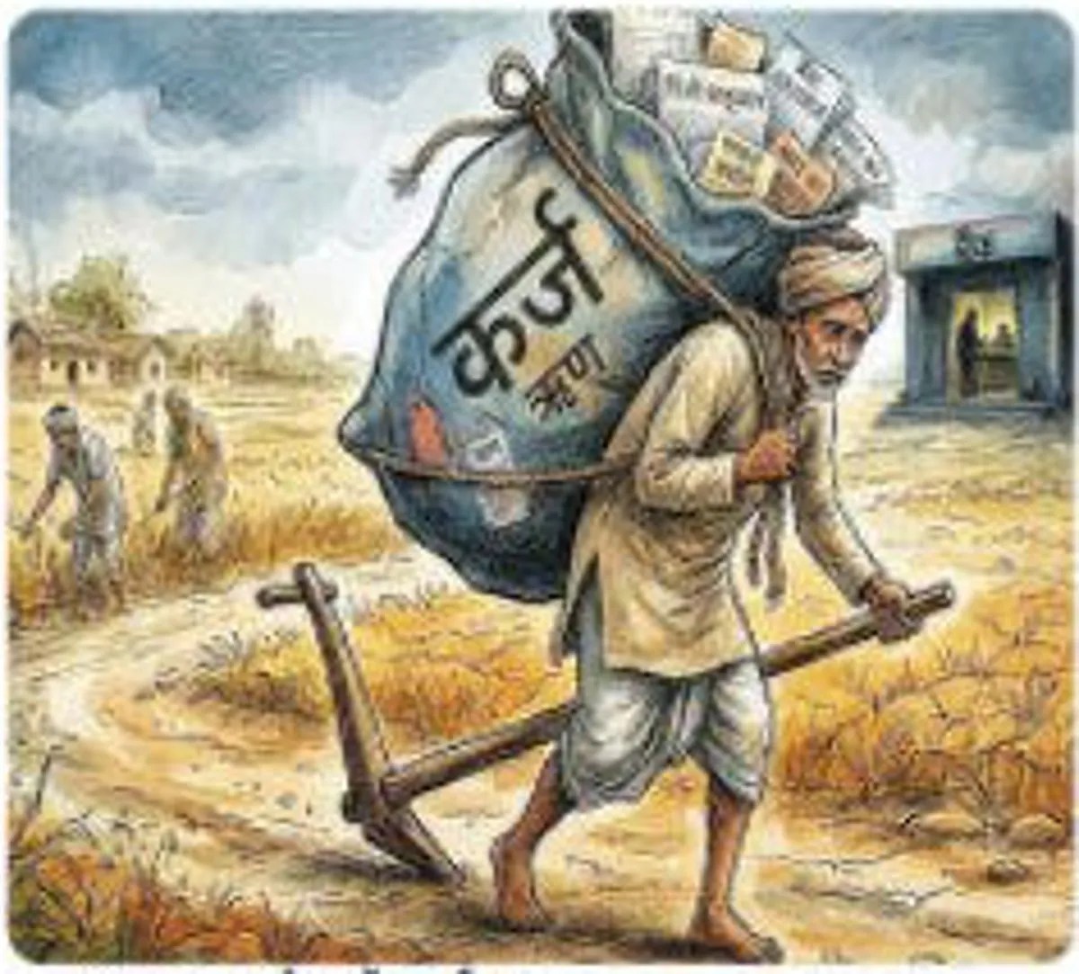 देशभर के किसानों पर 32.65 लाख कर्ज, सरकार की माफी की योजना नहीं