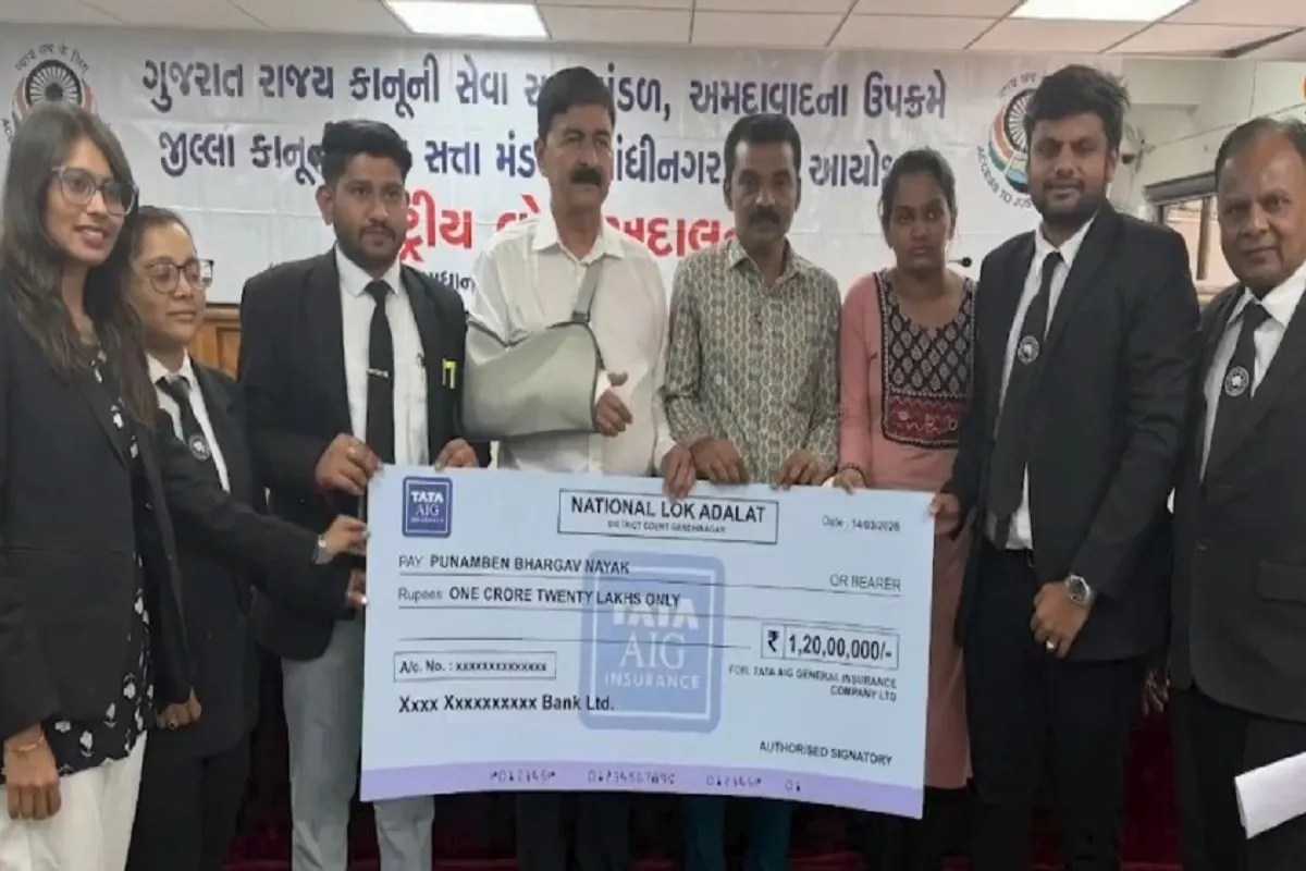 Gujarat: साल की पहली राष्ट्रीय लोक अदालत में सुलझे 13.98 लाख मामले