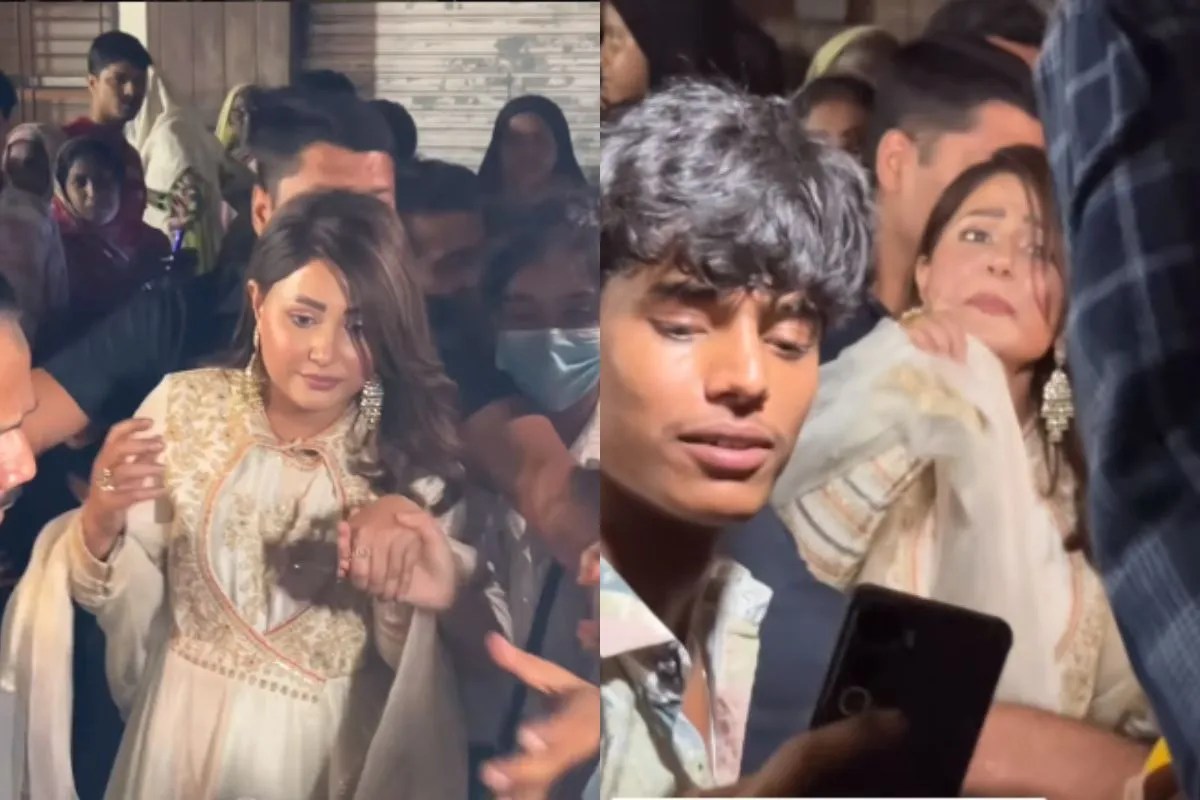 भीड़ से घिरीं हिना खान ने खोया आपा, पैपराजी पर फूटा गुस्सा, बोलीं- ‘चुप हो जाओ सब…’