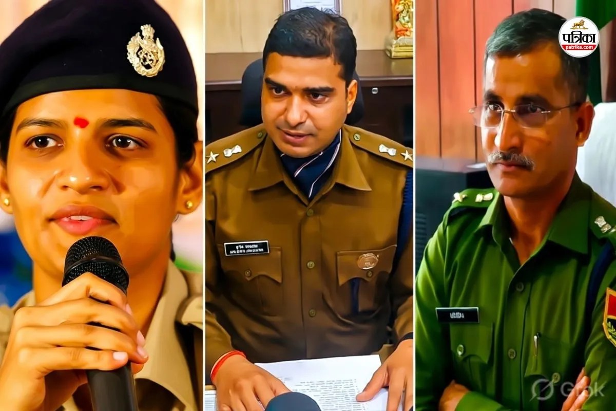 Rajasthan IPS Transfer : राजस्थान के 22 जिलों के पुलिस अधीक्षकों के तबादले, जानें नए SP के नाम