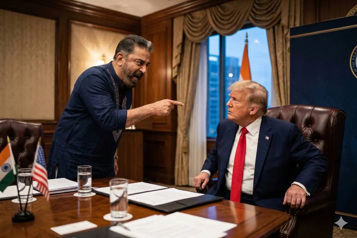 ‘अपने काम से काम रखो, भारत अब गुलाम नहीं!’ कमल हासन ने ट्रंप को क्यों धमकाया