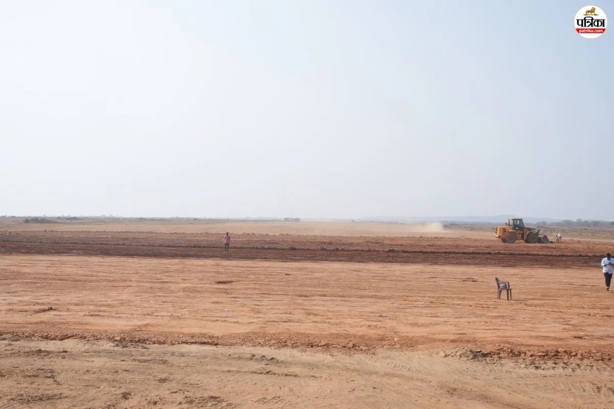 राजस्थान का नया एयरपोर्ट : 20,000 वर्गमीटर में बनेगा टर्मिनल, 3200 मीटर लंबा होगा रनवे, तेजी से चल रहा काम