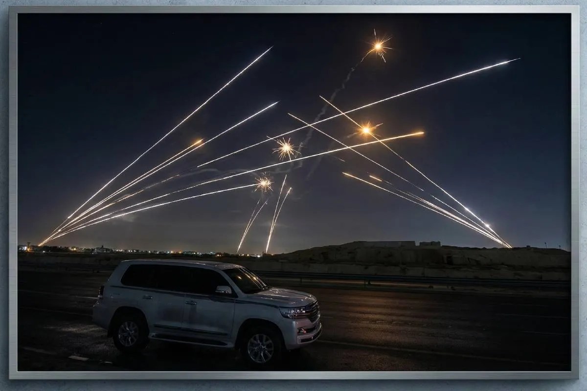 “चाचा भागो यहां से…”: क़तर में ईरान के मिसाइल हमले का ख़ौफ़नाक वीडियो वायरल, जानें युद्ध का ताज़ा हाल