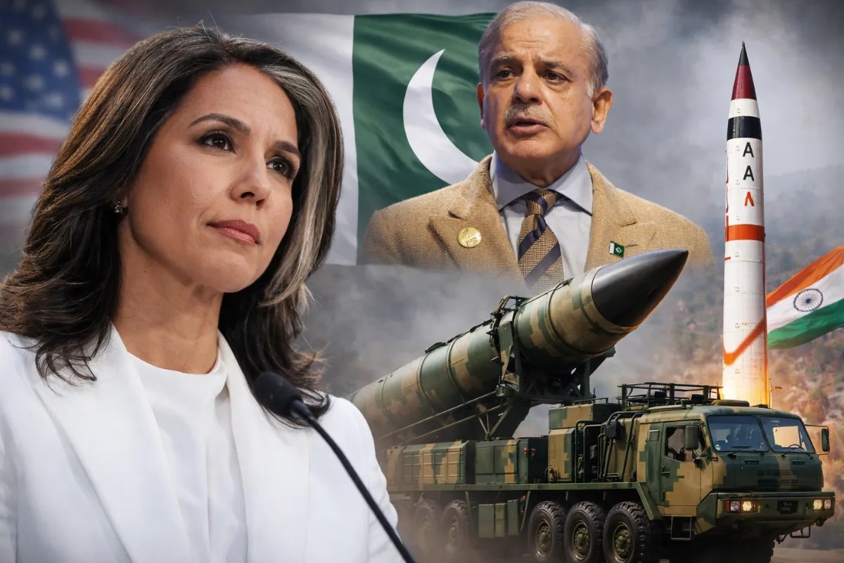 तुलसी गबार्ड के खतरे वाले बयान पर भड़का पाकिस्तान, भारत का जिक्र कर दी सफाई