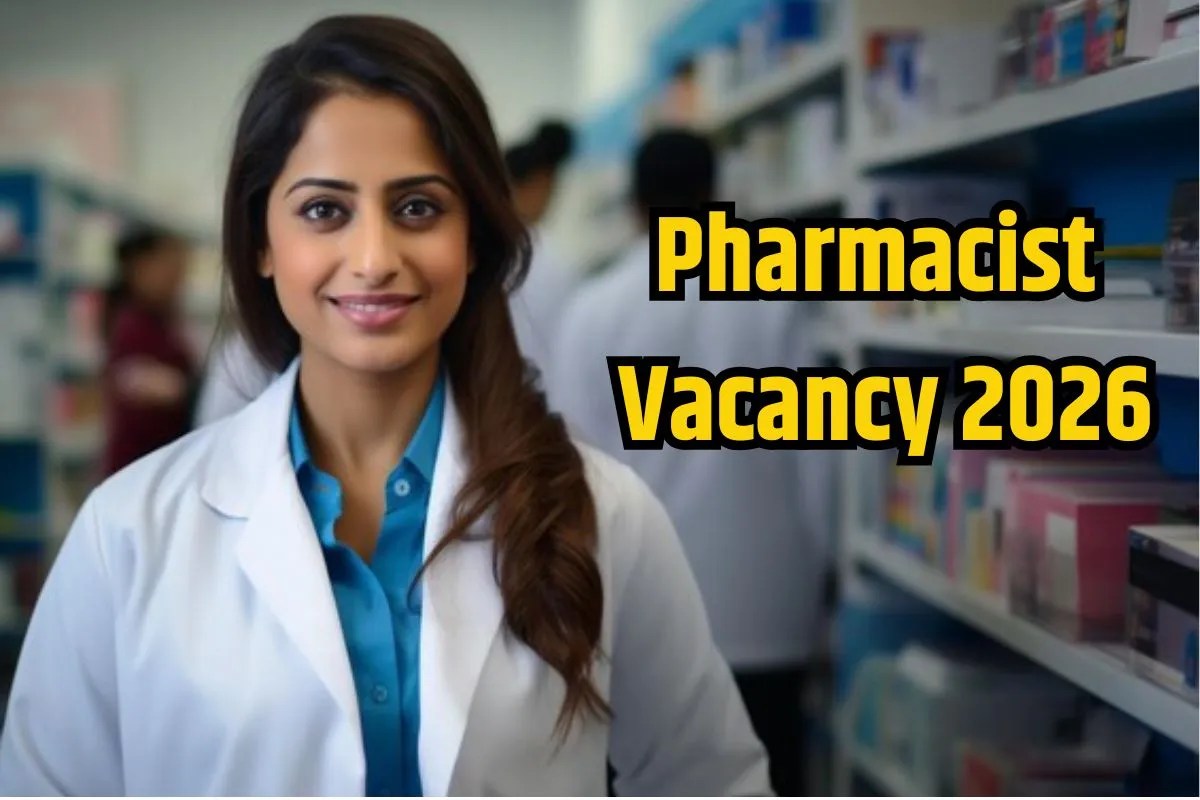 Pharmacist Vacancy 2026: फार्मेसी कोर्स कर चुके युवाओं के लिए बढ़िया मौका, 500 से ज्यादा पदों पर भर्ती