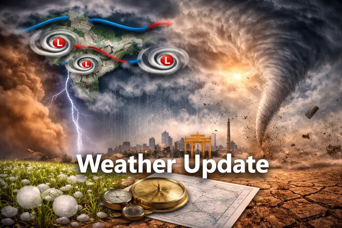 UP Weather Update: पश्चिमी विक्षोभ के असर से बदलेगा मौसम, बारिश के संकेत
