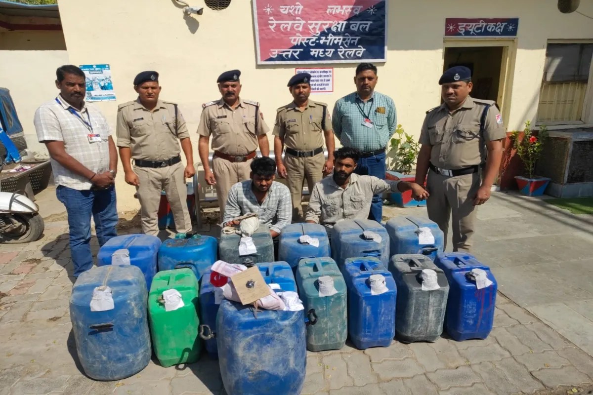 Kanpur News: रेलवे टैंकरों से तेल चोरी का खेल बेनकाब, आरपीएफ के हत्थे चढ़े दो शातिर