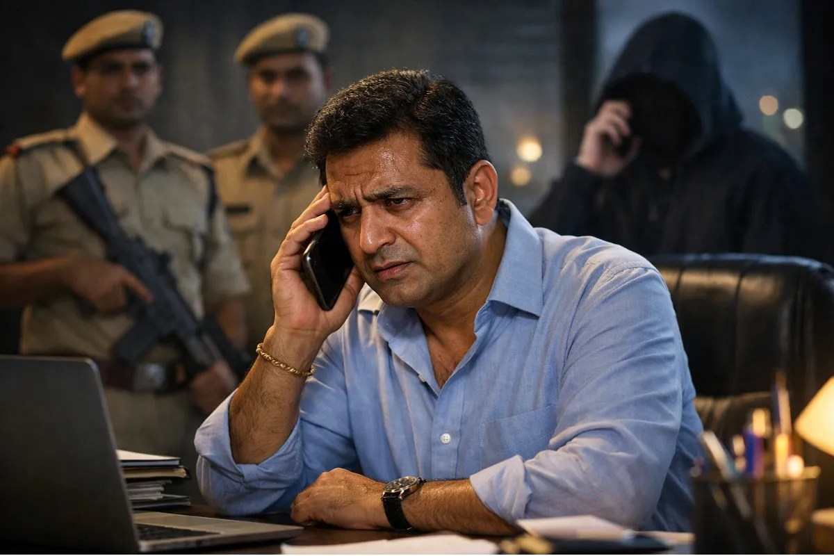 Rajasthan: व्यापारी को गैंगस्टर की धमकी, फोन पर बोला- 5 मिनट का मौका मिला तो मार देंगे