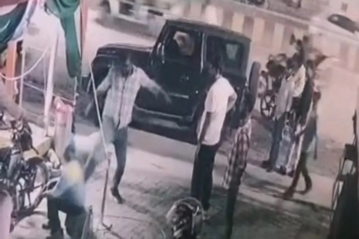 थार सवार दबंगों का पेट्रोल पंप पर तांडव, कर्मी को पीटा, एक सप्ताह बाद दर्ज हुई FIR