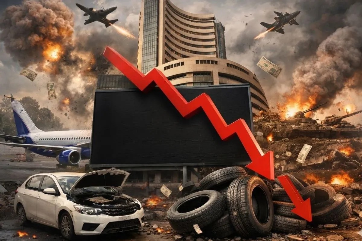 विमानन, ऑटो, पेंट और टायर कंपनियों के शेयरों में बड़ा नुकसान, दिख रही तेल की मार