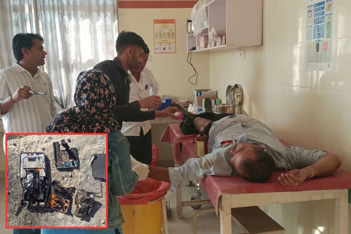 Rajasthan: बाइक सवार की जेब में रखा मोबाइल फटा, धमाके से सड़क पर गिरा युवक, अस्पताल में भर्ती