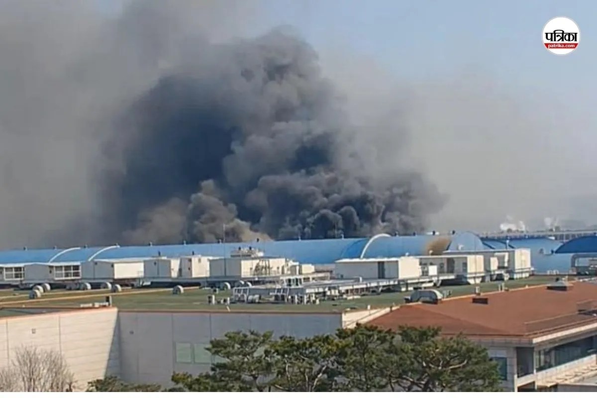 दहकती आग में तबाह हुई साउथ कोरिया की फैक्ट्री, 10 लोग जिंदा जले, कई घायल