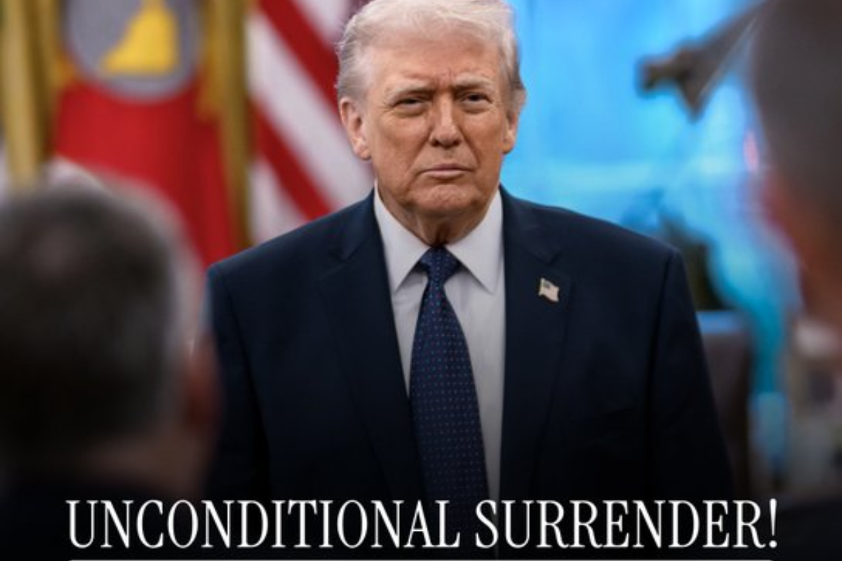 ईरान को ट्रंप ने दी एक और बड़ी धमकी, बोले- अब सिर्फ सरेंडर का रास्ता…