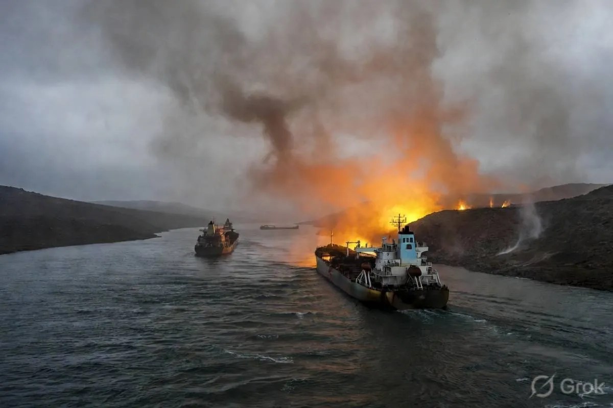 US Iran-War: होर्मुज में फिर शुरू हुई’टैंकर वॉर’, क्या दुनिया में मचने वाली है तबाही ?