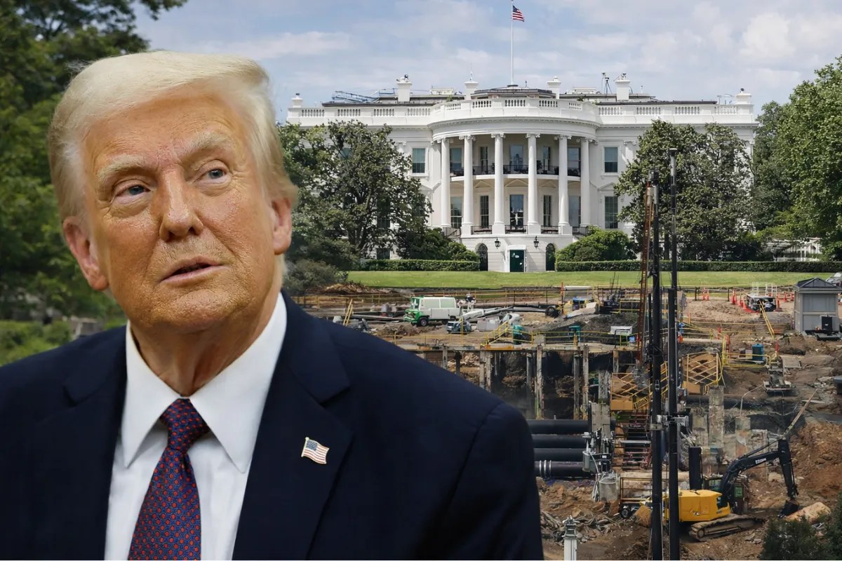 व्हाइट हाउस के नीचे बन रहा सीक्रेट मिलिट्री कॉम्प्लेक्स, ट्रंप ने खुद खोला बॉलरूम प्रोजेक्ट के पीछे का बड़ा राज