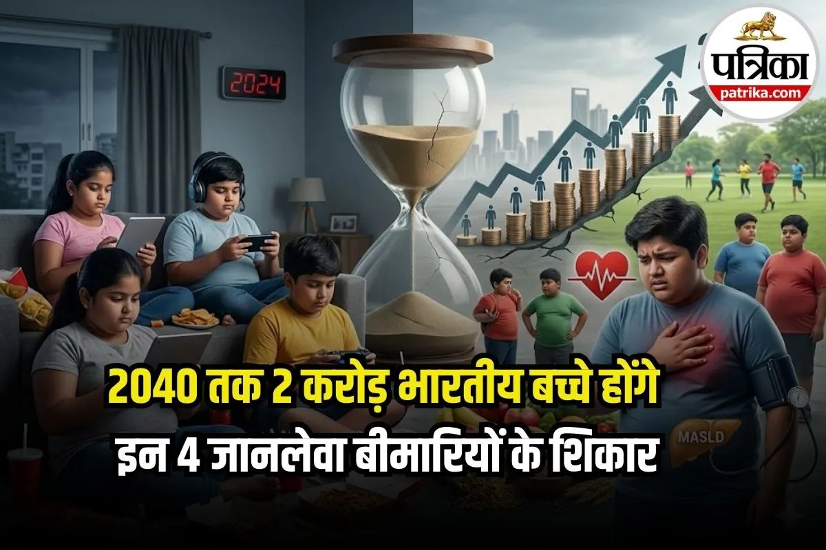 World Obesity Atlas 2026: क्या आपका बच्चा है जोखिम में? 2040 तक 2 करोड़ भारतीय बच्चे होंगे हाई बीपी और डायबिटीज का खतरा