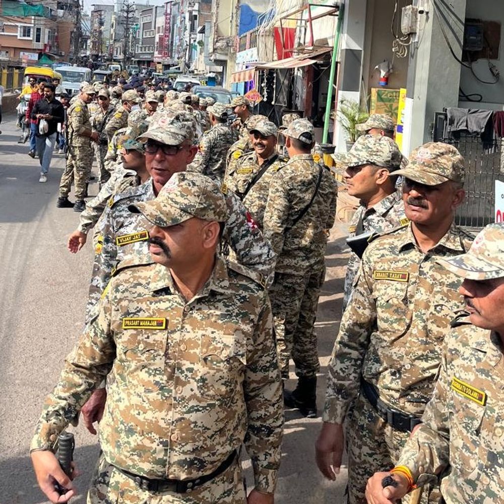 ईद-उल-फितर से पहले उज्जैन पुलिस अलर्ट:संवेदनशील इलाकों में फ्लैग मार्च और बलवा ड्रिल