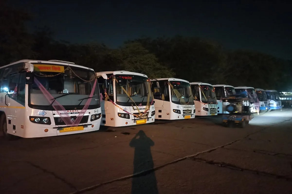 एक अप्रेल से दिल्ली, जोधपुर और सांवरिया सेठ के लिए चलेंगी एसी बसें