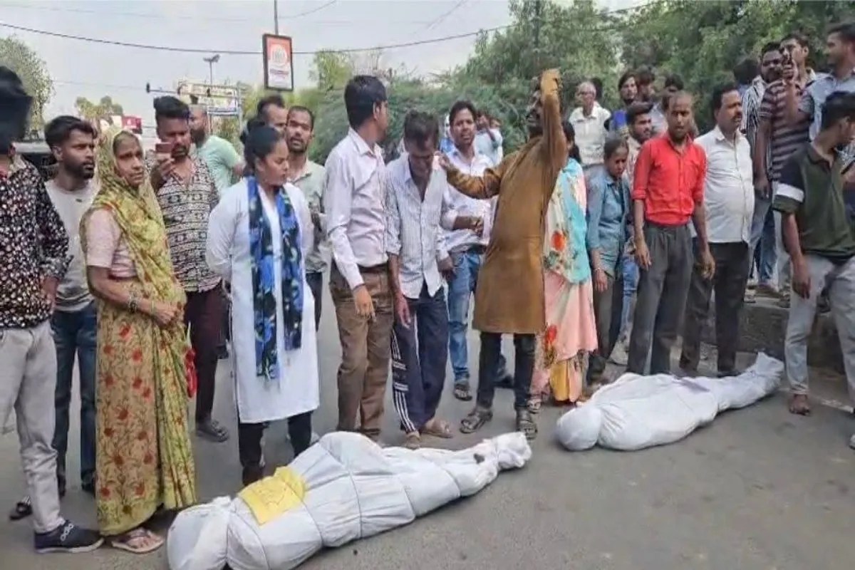 मौत बनकर परिवार को रौंदने वाली एसयूवी का फुटेज आया सामने