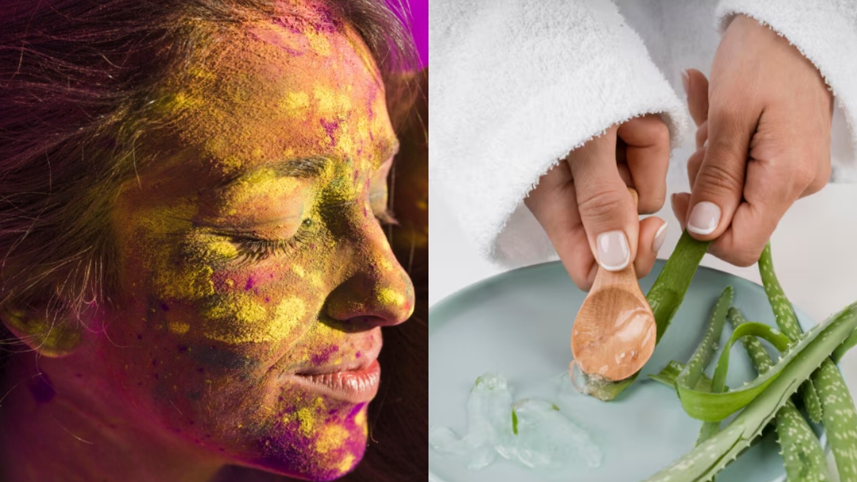 क्या एलोवेरा जेल लगाने से होली का रंग निकल सकता है? जान लीजिए Aloe vera को यूज करने का तरीका