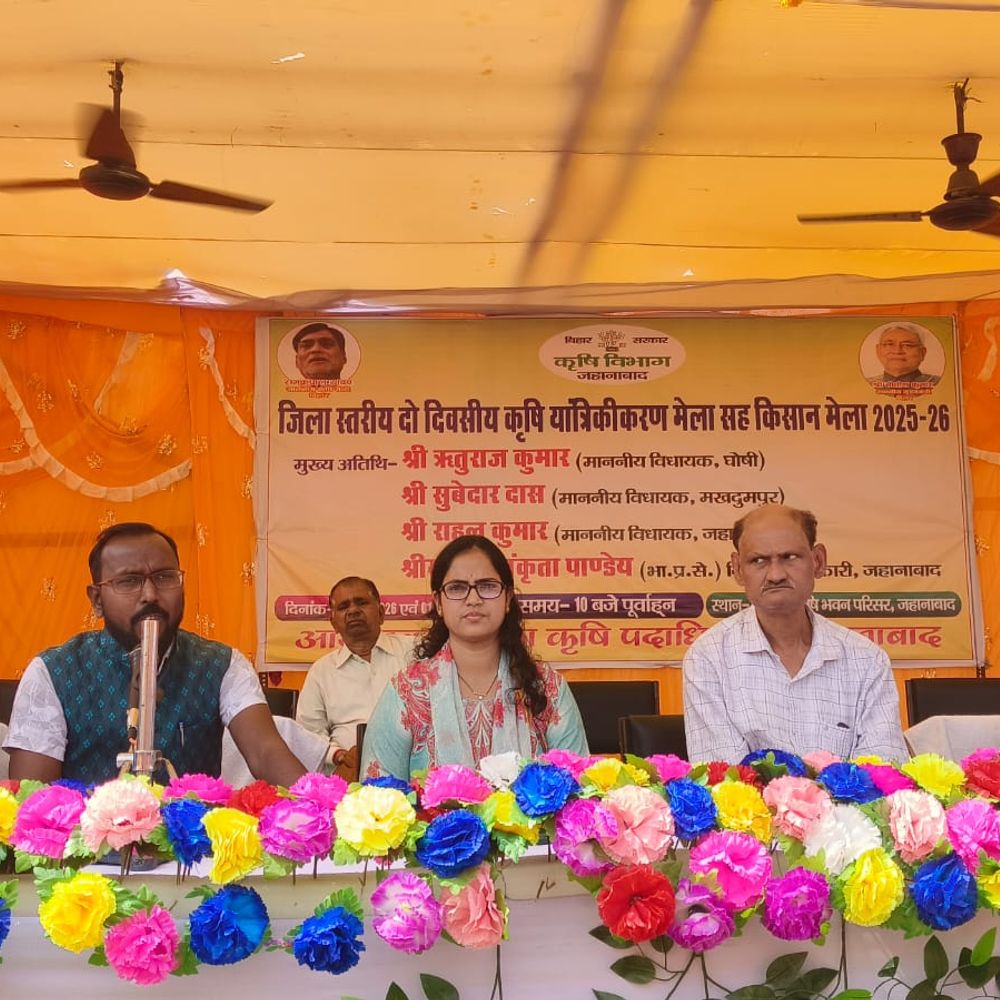 कृषि मेले में 38 लाख के यंत्रों की हुई बिक्री