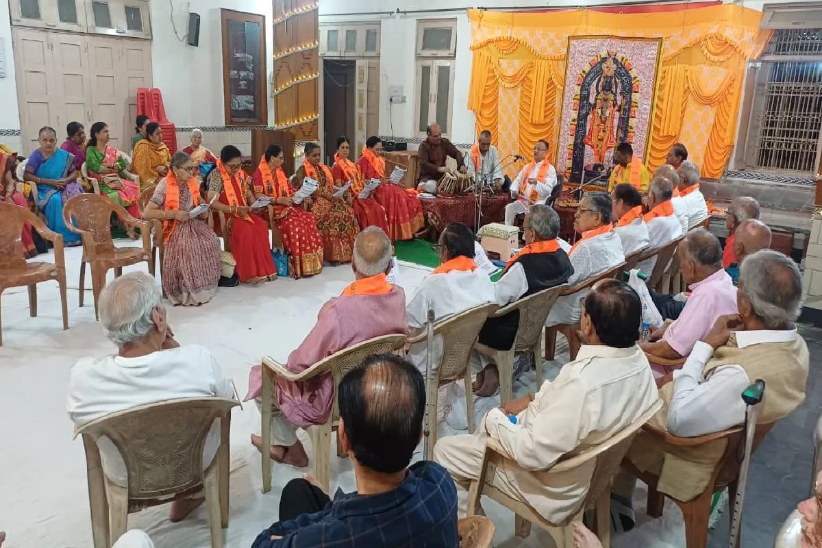 दत्त मंदिर में गूंजी ‘राजाराम भजन-माला’