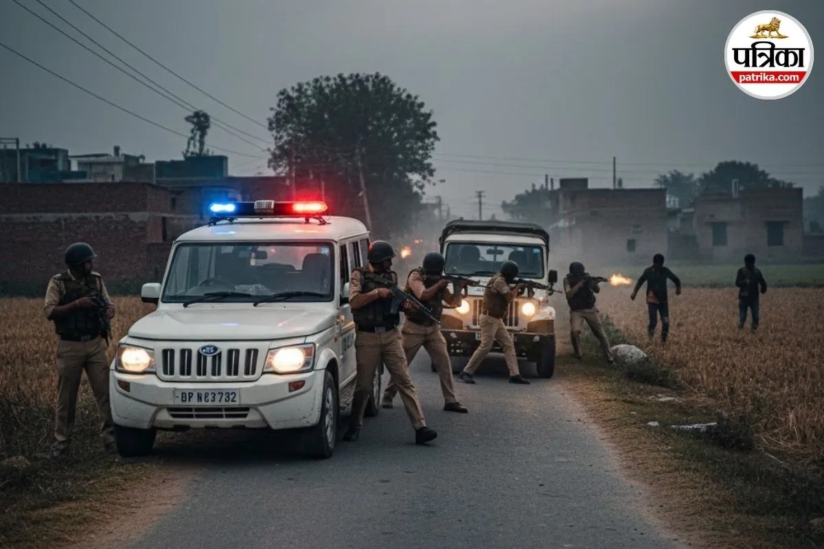 आधी रात सीवान-पटना हाईवे पर मुठभेड़! फायरिंग कर भाग रहे थे लुटेरे, पुलिस ने दौड़ाकर पैर में मारी गोली