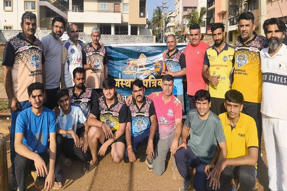 दक्षिण में भी मरुधर का जोश: व्यवसाय के साथ खेल की परंपरा कायम, 15 वर्षों से रोज सुबह मैदान में जुटते हैं 30 खिलाड़ी