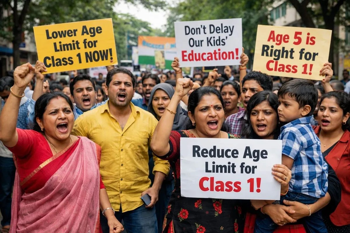 उम्र बनी दीवार, पहली कक्षा में दाखिले की गुहार