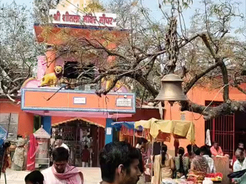 बिहारशरीफ के मघड़ा में तीन दिवसीय वार्षिक शीतलाष्टमी मेला:झारखंड, यूपी, दिल्ली से भी पहुंचेंगे श्रद्धालु; सीसीटीवी कैमरों से निगरानी, सुरक्षा के पुख्ता इंतजाम