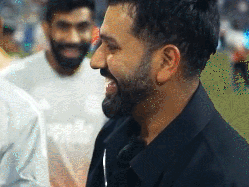 दुखी मत हो, मौका आ सकता है:टीम से ड्रॉप होने के बाद रोहित की सलाह पर खरे उतरे संजू, ICC ने शेयर किया वीडियो