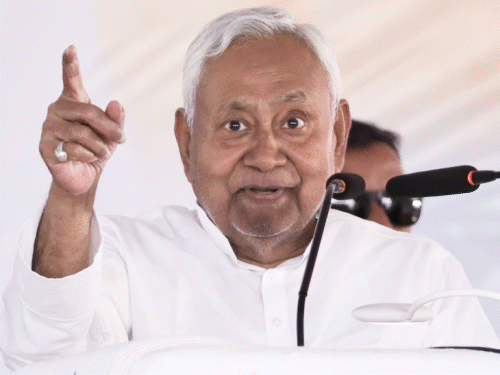 क्या CM नीतीश जबरन राज्यसभा भेजे जा रहे:नॉमिनेशन के बाद 10 सभा, एक बार भी बिहार छोड़ने का जिक्र नहीं, बाकी नेता दोहराते रहे