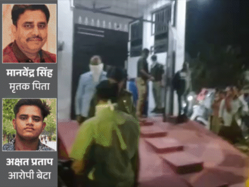 बाप के हत्यारोपी बेटे के खिलाफ बेटी बनेगी सरकारी गवाह:लखनऊ पुलिस से बोली- मर्डर की असल भाई बता सकता है