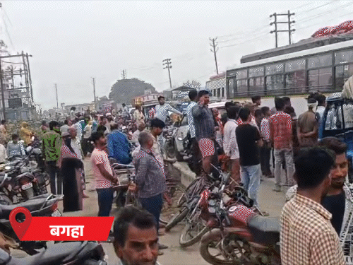 सिलेंडर क्राइसिसः पटना में घंटों लाइन में खड़े रहे लोग:दानापुर-बगहा में नहीं मिला गैस तो सड़क जाम कर किया प्रदर्शन; नए कनेक्शन पर रोक