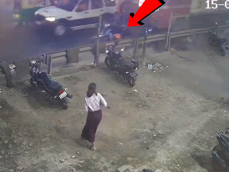 इंडेन गैस ट्रक ने 3 लोगों को रौंदा, VIDEO:बेतिया में स्कूटी को 500 मीटर घसीटा, 1 की मौत; डाइवर भागा तो लोगों ने दौड़कर पकड़ा