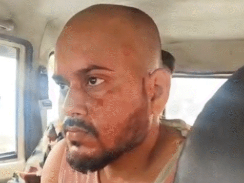 मुजफ्फरपुर में होली पर पुलिस गाड़ी पर हमला:आरोपी को गिरप्तार करने पर गाड़ी का शीशा तोड़ा, 5 बदमाश अरेस्ट