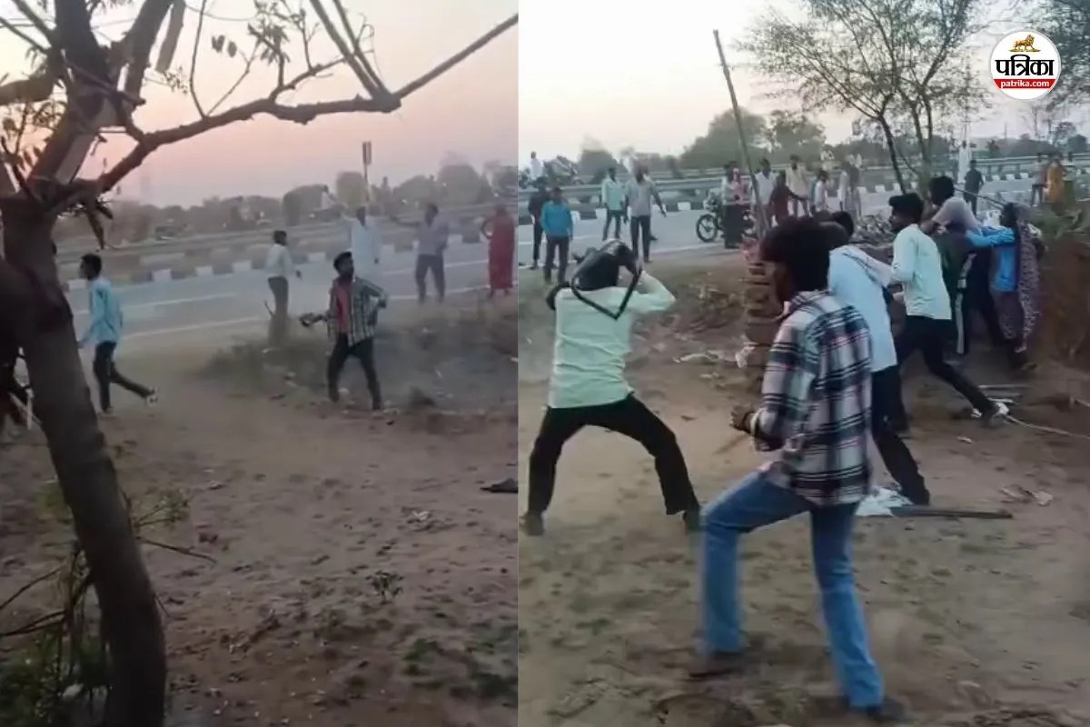 Dausa News: होली पर दो पक्षों में खूनी संघर्ष, जमकर चले लाठी-भाटा, 4 महिला सहित 7 लोग घायल