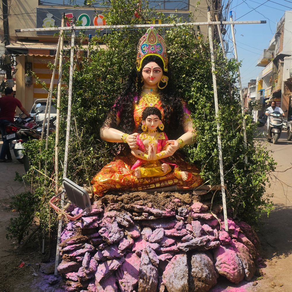 छतरपुर में होलिका दहन, प्रह्लाद की प्रतिमा के साथ:हिरण्यकश्यप-प्रह्लाद कथा सुनाई जाएगी, हटवारा में विशेष तैयारी