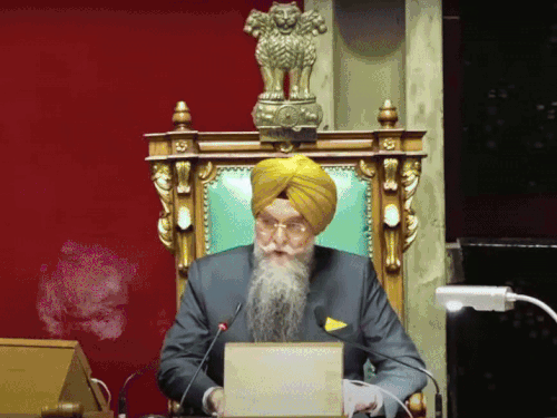 पंजाब विधानसभा का बजट सेशन आज से:पहले दिन गवर्नर का अभिभाषण होगा, कानून व्यवस्था के मुद्दे पर कांग्रेस करेगी विधानसभा का घेराव