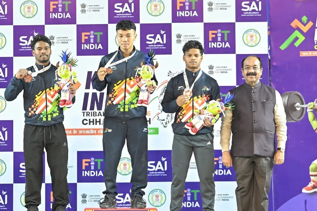 खेलो इंडिया ट्राइबल गेम्स: दूसरे दिन छत्तीसगढ़ को तैराकी में मिला तीसरा पदक